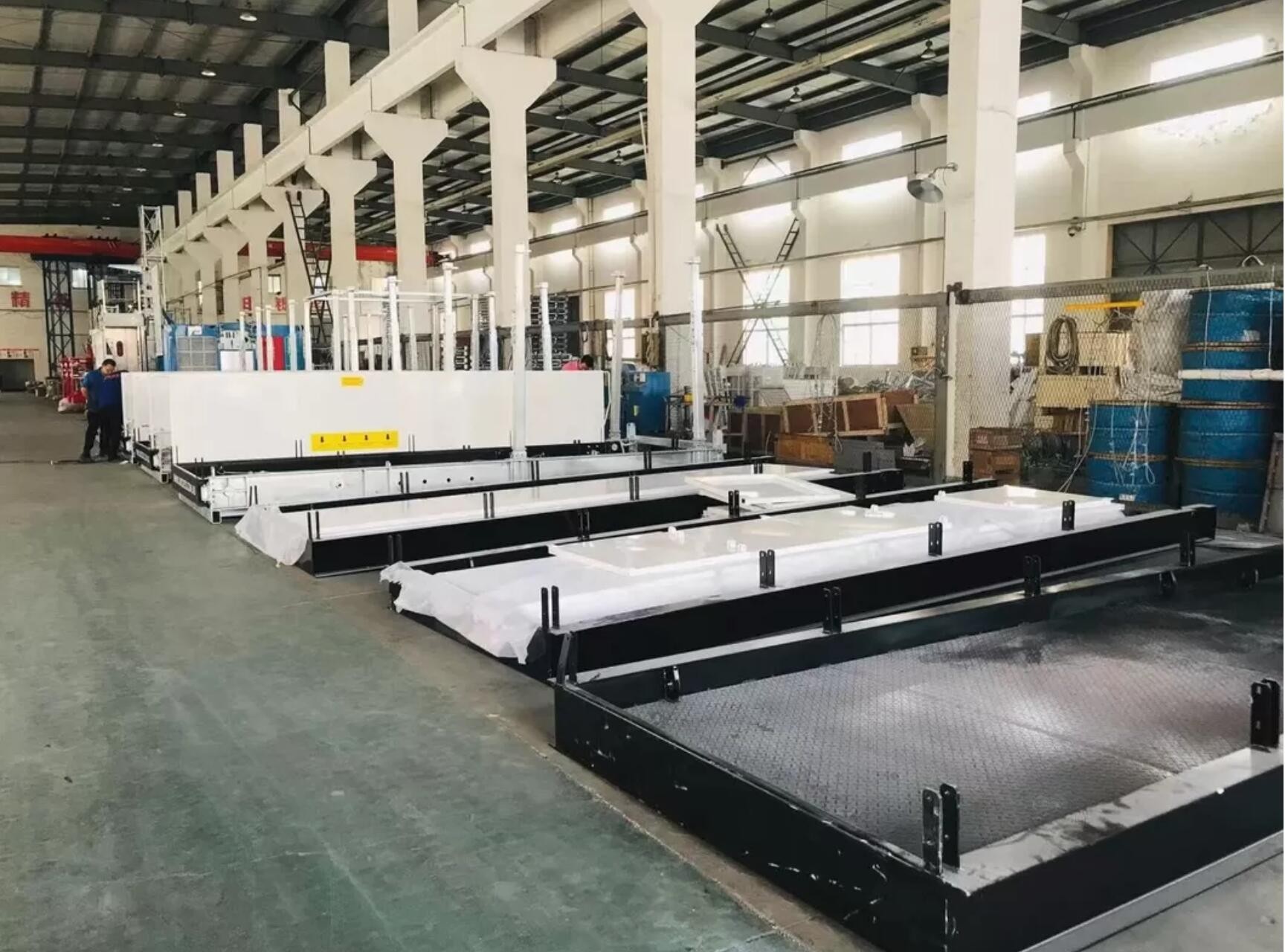 2.2m Width Retractable Or Solid Material Crane Deck MLP2200 For Material Transport At Construction Site