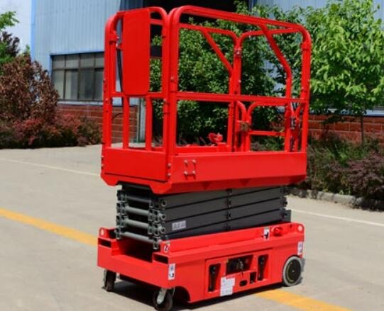 self propelled electric mini scissor lift/hydraulic scissor lift