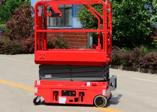 self propelled electric mini scissor lift/hydraulic scissor lift
